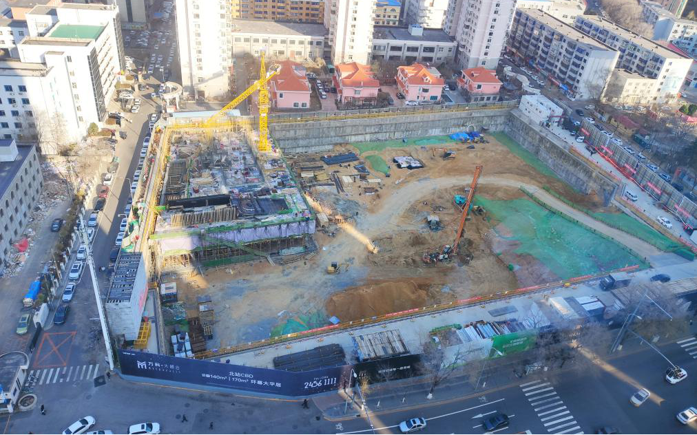 城市中心區域萬科大都會項目創建一流建筑